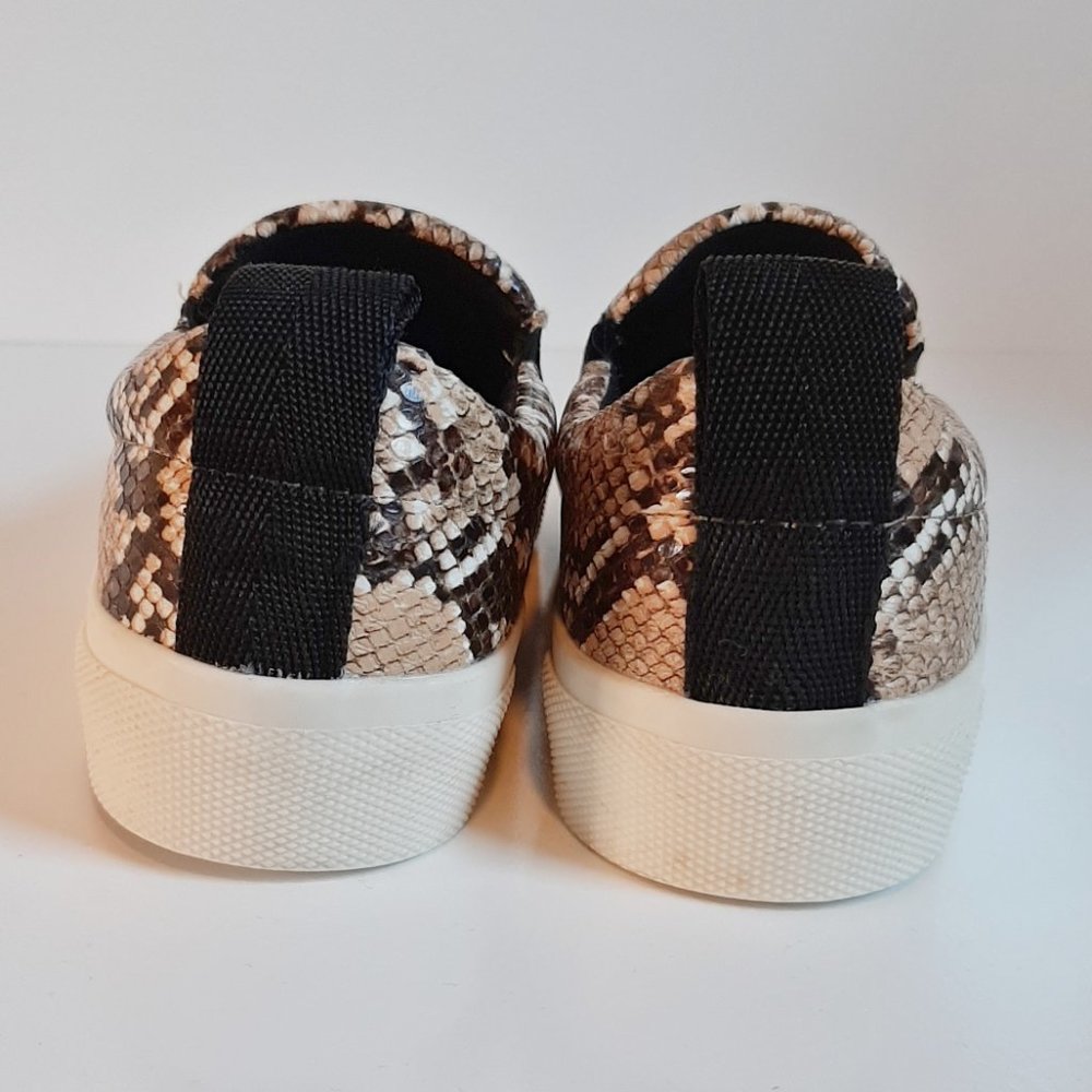 Zara Trafaluc Python Slip On Platform Sneakers - image 5